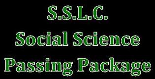 SOCIAL SCIENCE SSLC PASSING PACKAGE