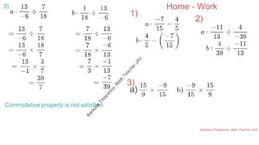 Maths Class 8 Chapter 1 | NCERT Rational Numbers Solutions Pdf Download