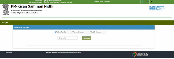 Pradhan Mantri Kisan Samman Nidhi Scheme, PM Kisan - pmkisan.gov.in registration, check beneficiary status,