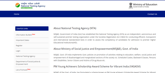 PM YASASVI Scheme 2022 Online Registration Starts at yet.nta.ac.in, eligibility, last date, apply online Excellent