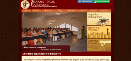 Application Process under Sitaram Jindal Foundation Scholarship