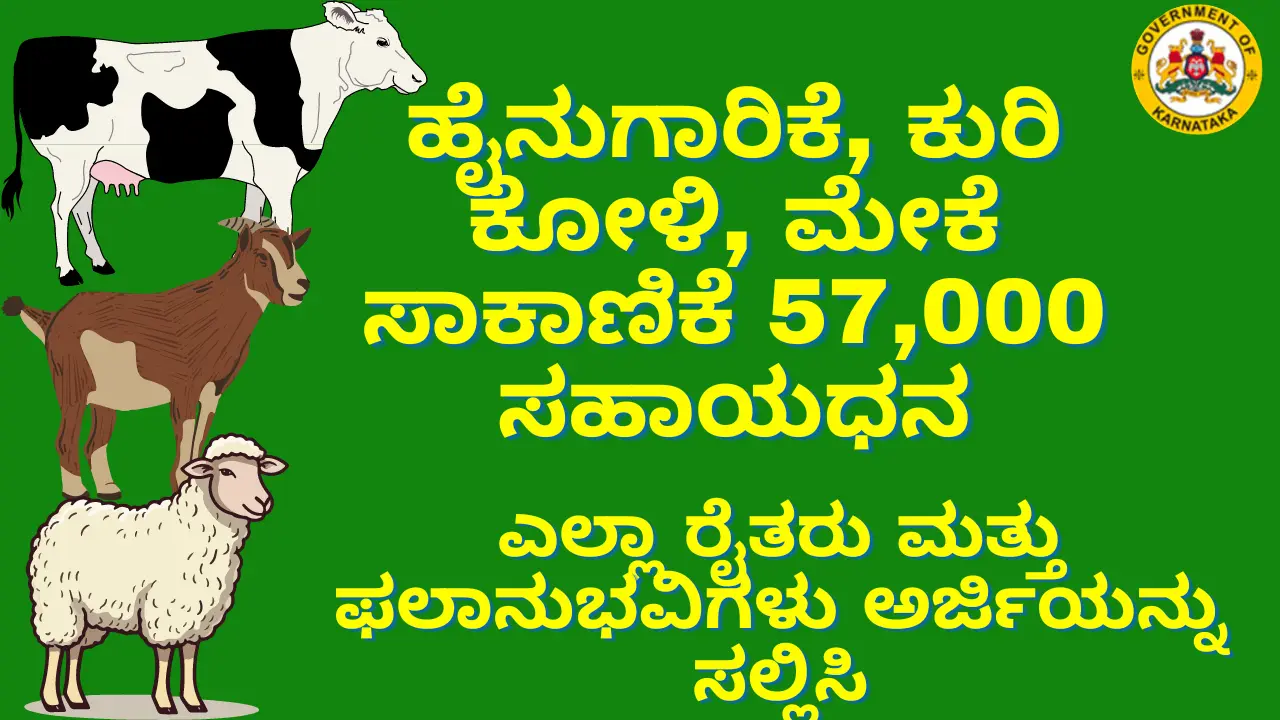 Subsidy schemes for farmers in Karnataka