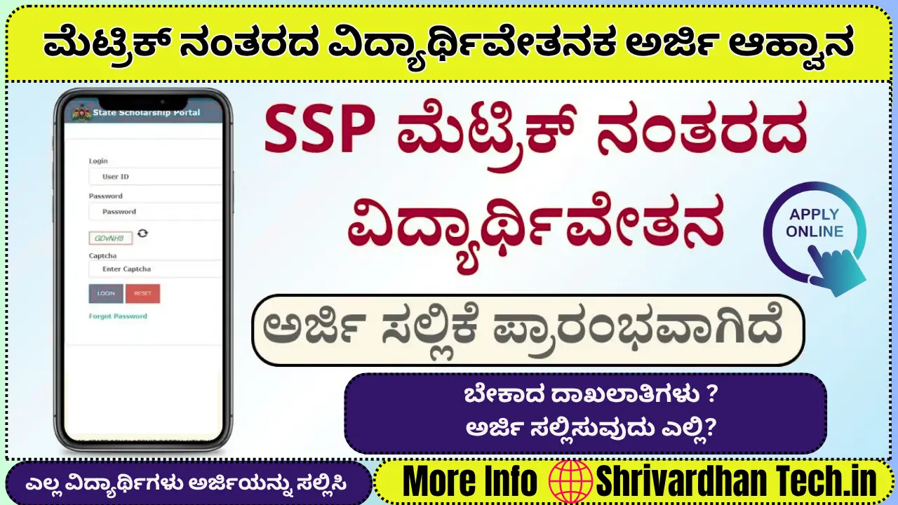 Minority Post Matric Scholarship 2025: Apply Now,100% Fee Refund for Minority Students in Karnataka – Check Eligibility & Apply Fast!